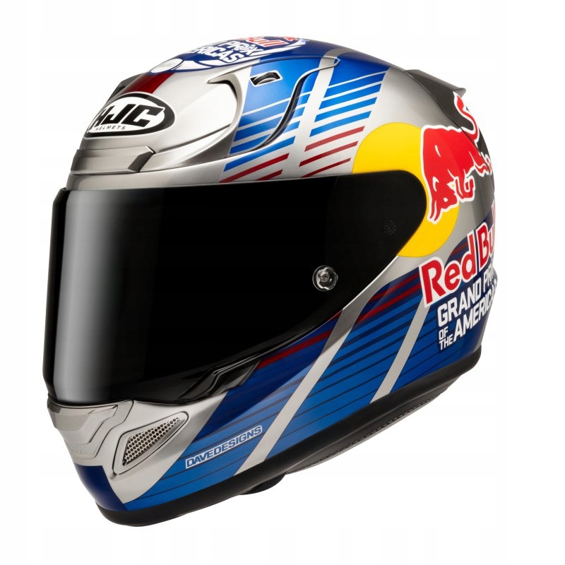 Motocyklová Prilba Hjc RPHA12 Red Bull Austin Gp 2 Xs