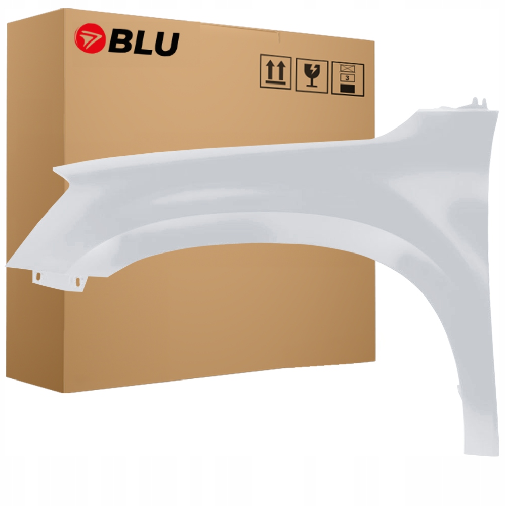 Blu Blatník Škoda Yeti 5L LA7W levý stříbrný 09-13 přední ReflexSilber