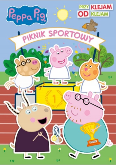 

Świnka Peppa Przyklejam odklejam Piknik Naklejki