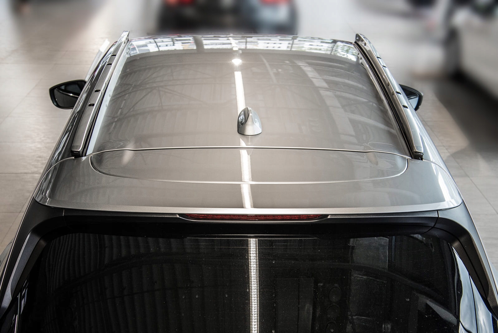 MAZDA CX-5 II 2017+ RELINGI DACHOWE 00008LR09 Kolor srebrny