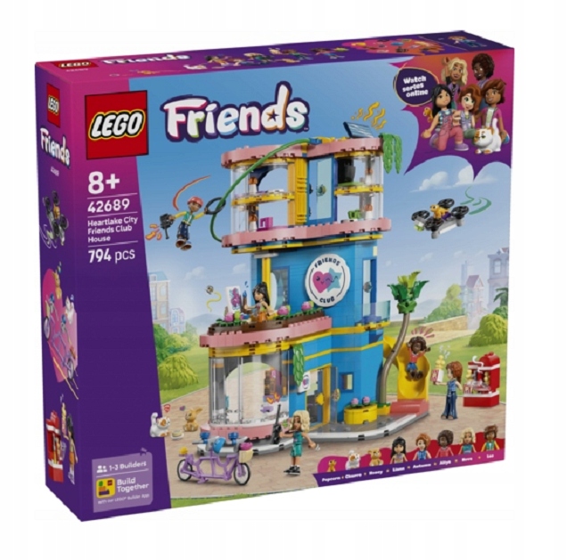 Lego 42689 Friends Domek Klubu Přátel S Heartlake