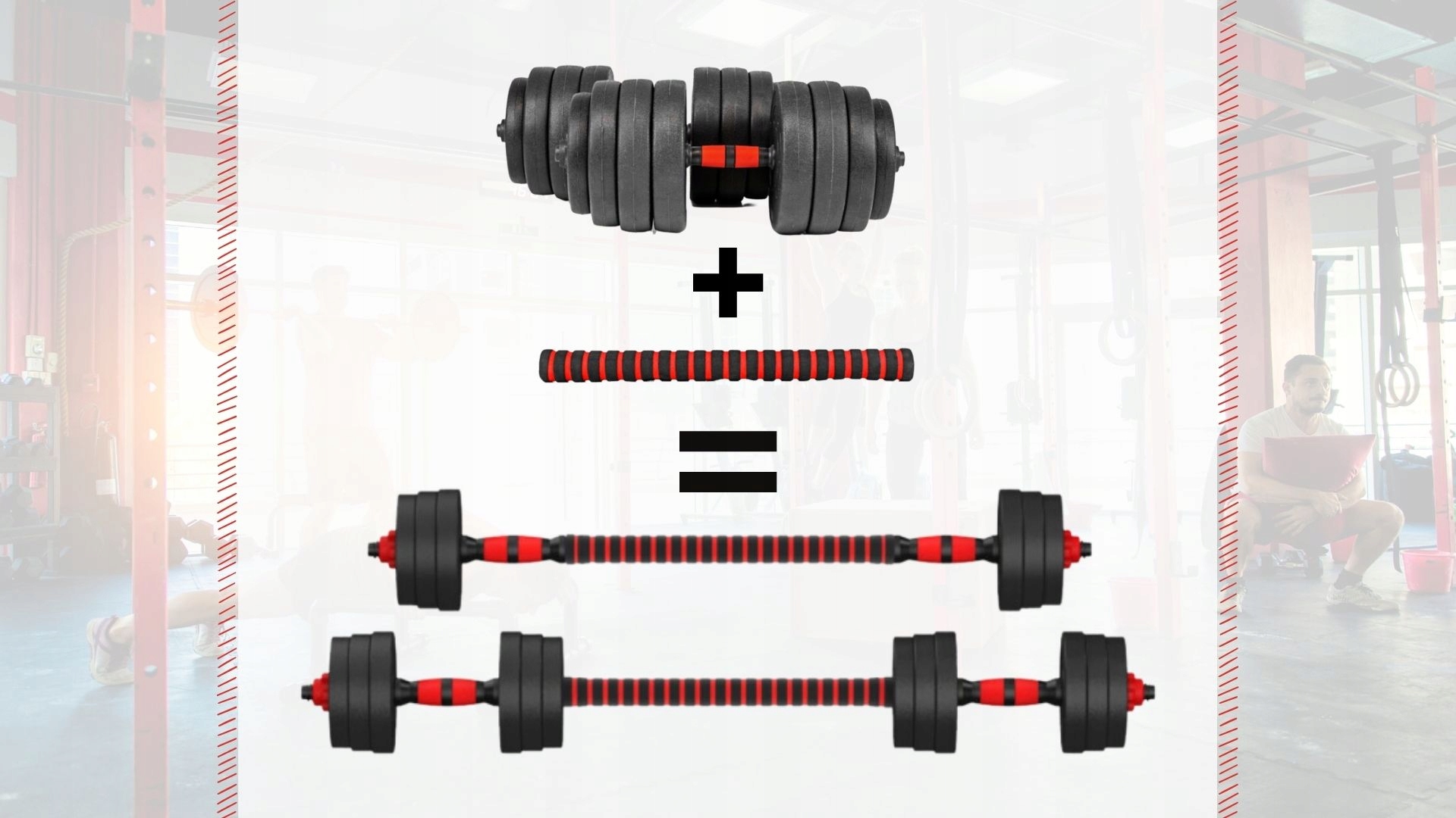 HANTLE REGULOWANE BITUMICZNE SZTANGA 2X10 DOBRZE WYWARZONE DOMOWA SIŁOWNIA Typ regulowane