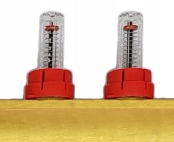 ROZDZIELACZ 11 DO PODŁOGÓWKI Z GRUPĄ POMPOWĄ WILO Liczba obwodów 11