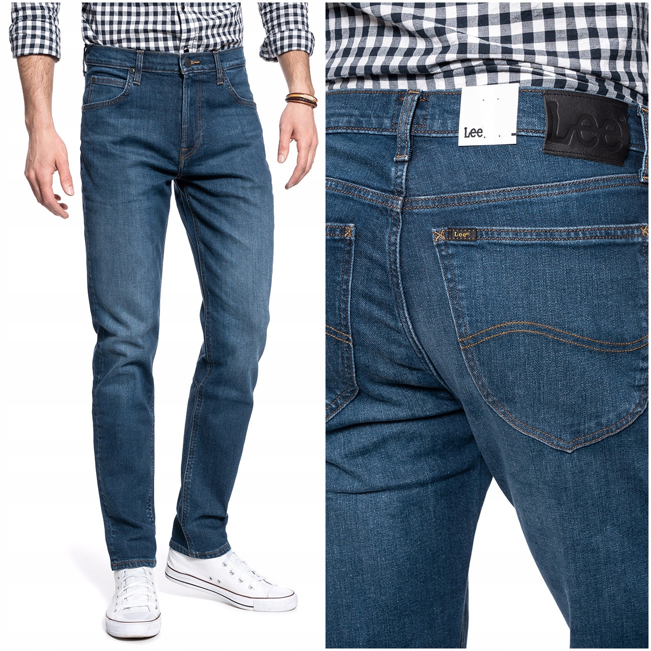 

Lee Austin Męskie Spodnie Jeansowe W36 L32