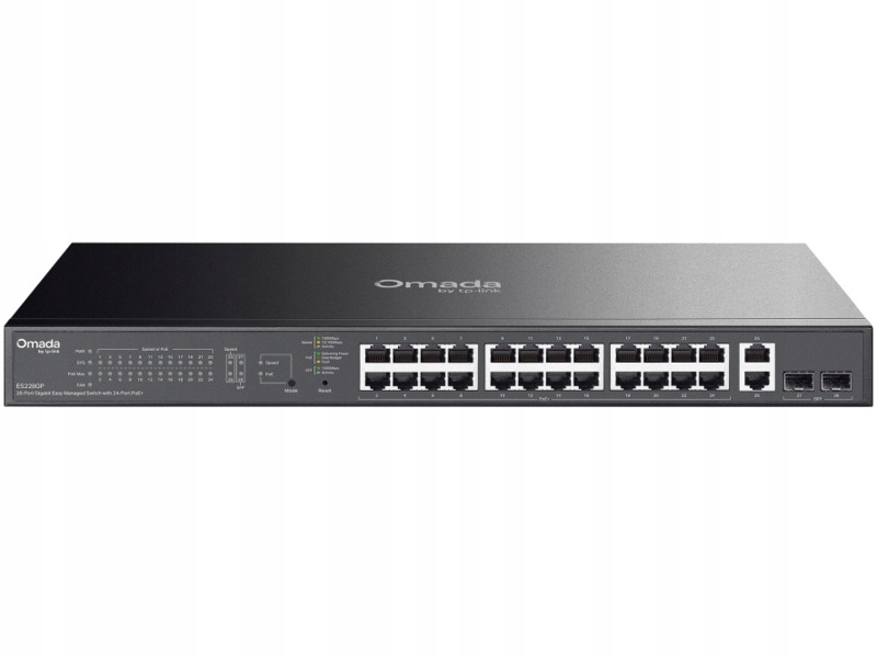 Switch Tp-link Omada ES228GP Gigabit Ethernet, 28 portów, Funkcja PoE
