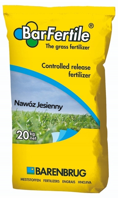 

Nawóz Trawy Barenbrug Barfertile Late 20kg Jesień