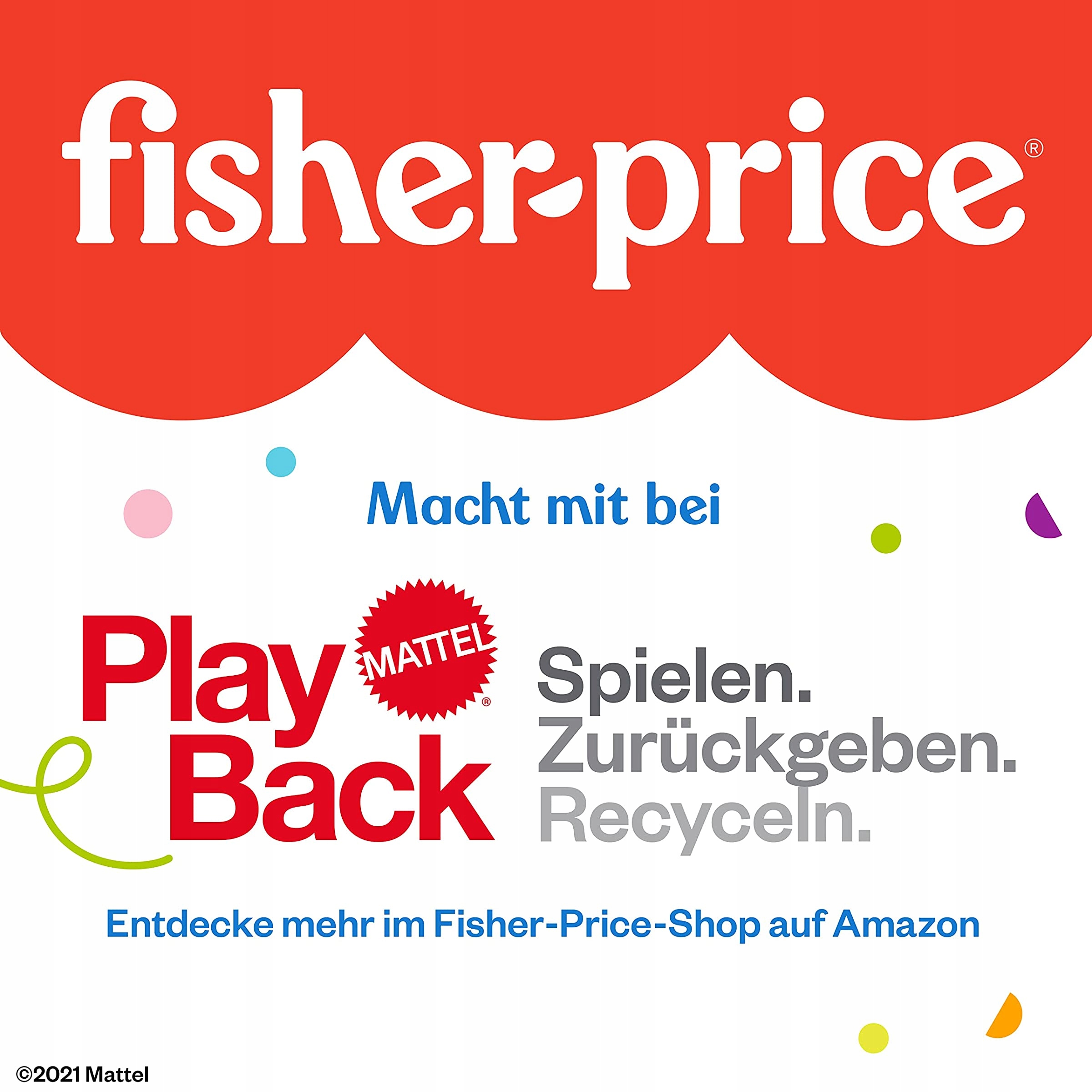FisherPrice Usypiający Uspokajający Pluszak Miś — miniatura 6