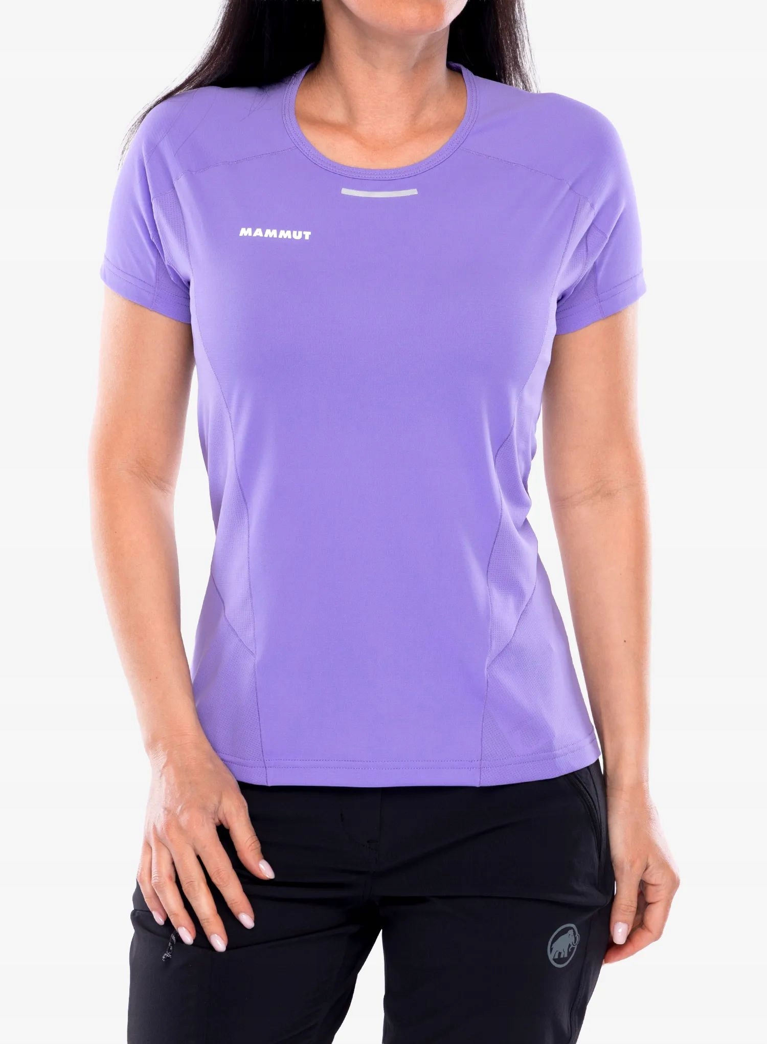 Dámské rychleschnoucí tričko Mammut Aenergy Fl T-Shirt levandulová, velikost S