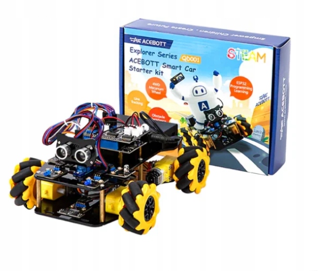 Vzdělávací sada Łazik platforma robota Kit Diy Stem pro učení Arduino