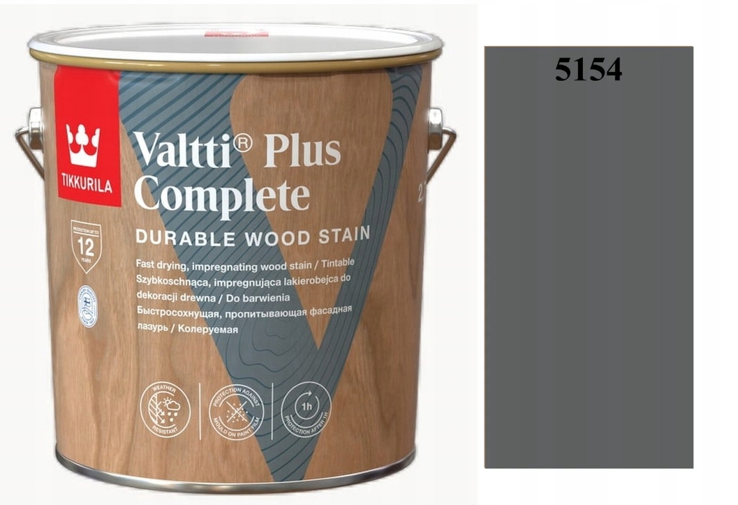 TIKKURILA Valtti Plus Complete 9l KOLOR 5154