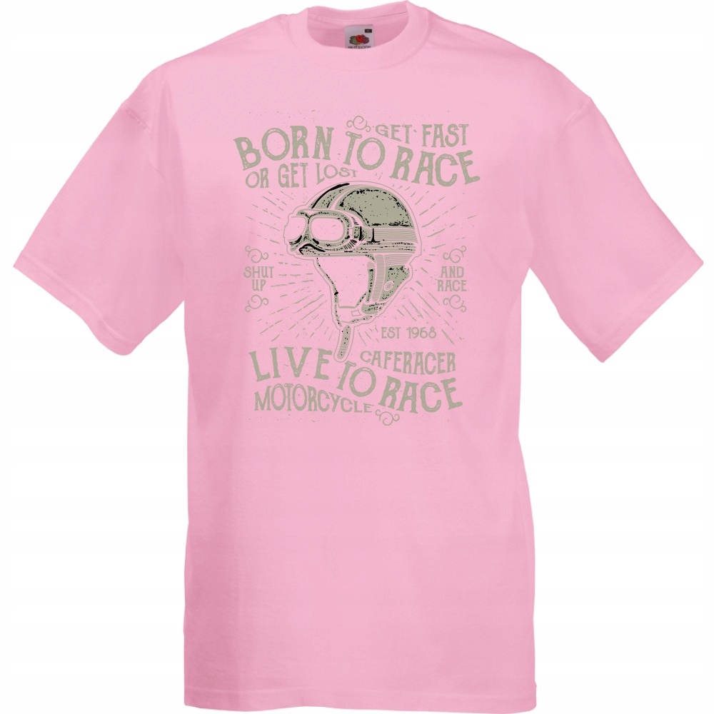 

Koszulka kask motocykl motor sport XXL różowa