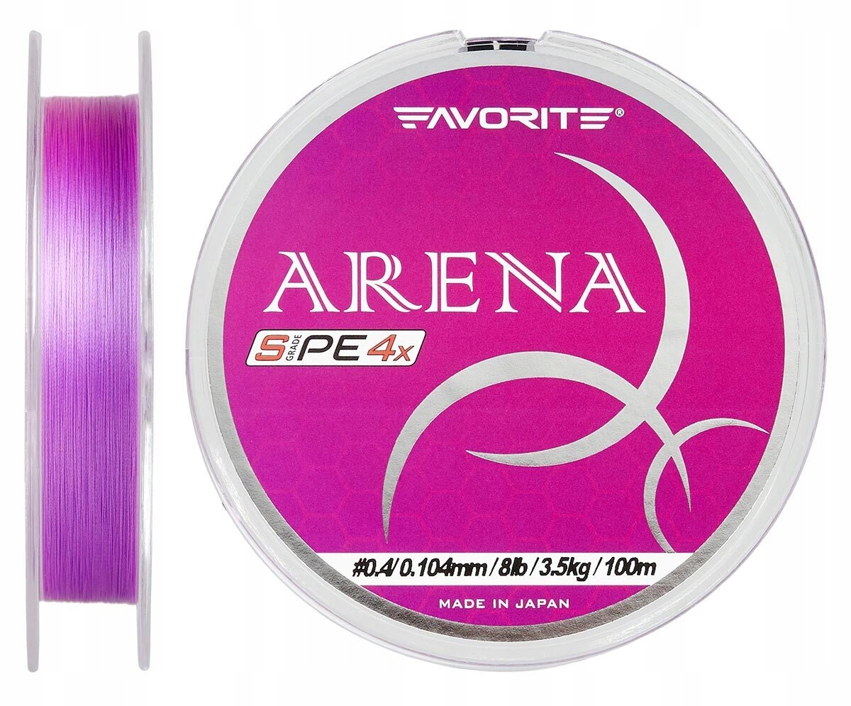 Favorite Arena Pe 4x 150m 0.175/0.071mm 1.4kg Purp