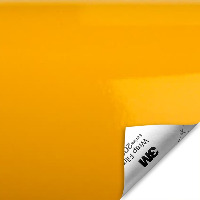 3M 2080 Fólie pro změnu barvy automobilu 50x152 G25 Sunflower Yellow