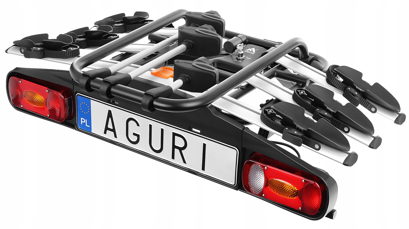 BAGAZNIK UCHWYT NA HAK 3 ROWERY AGURI ACTIVE BIKE Model Active Bike