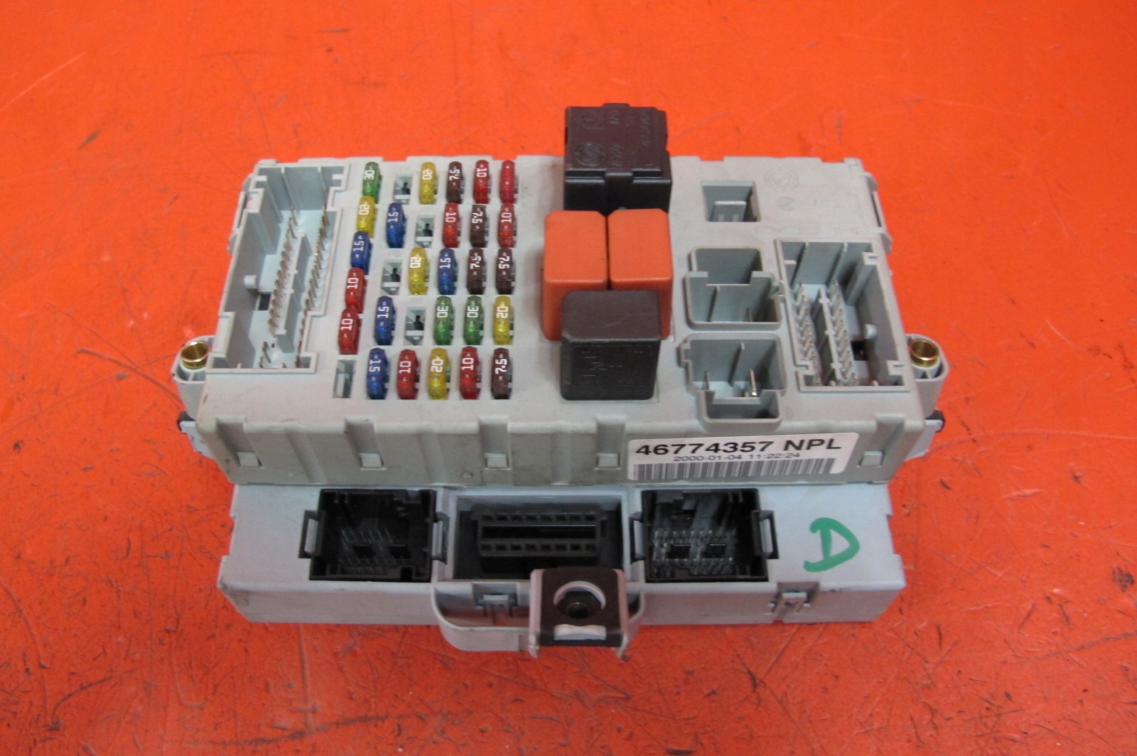 FIAT PUNTO 2 II 1.2 8V 188A4000 KOMPUTER SKRZYNKA MODUŁ BSI STACYJKA ZESTAW Producent części Fiat OE