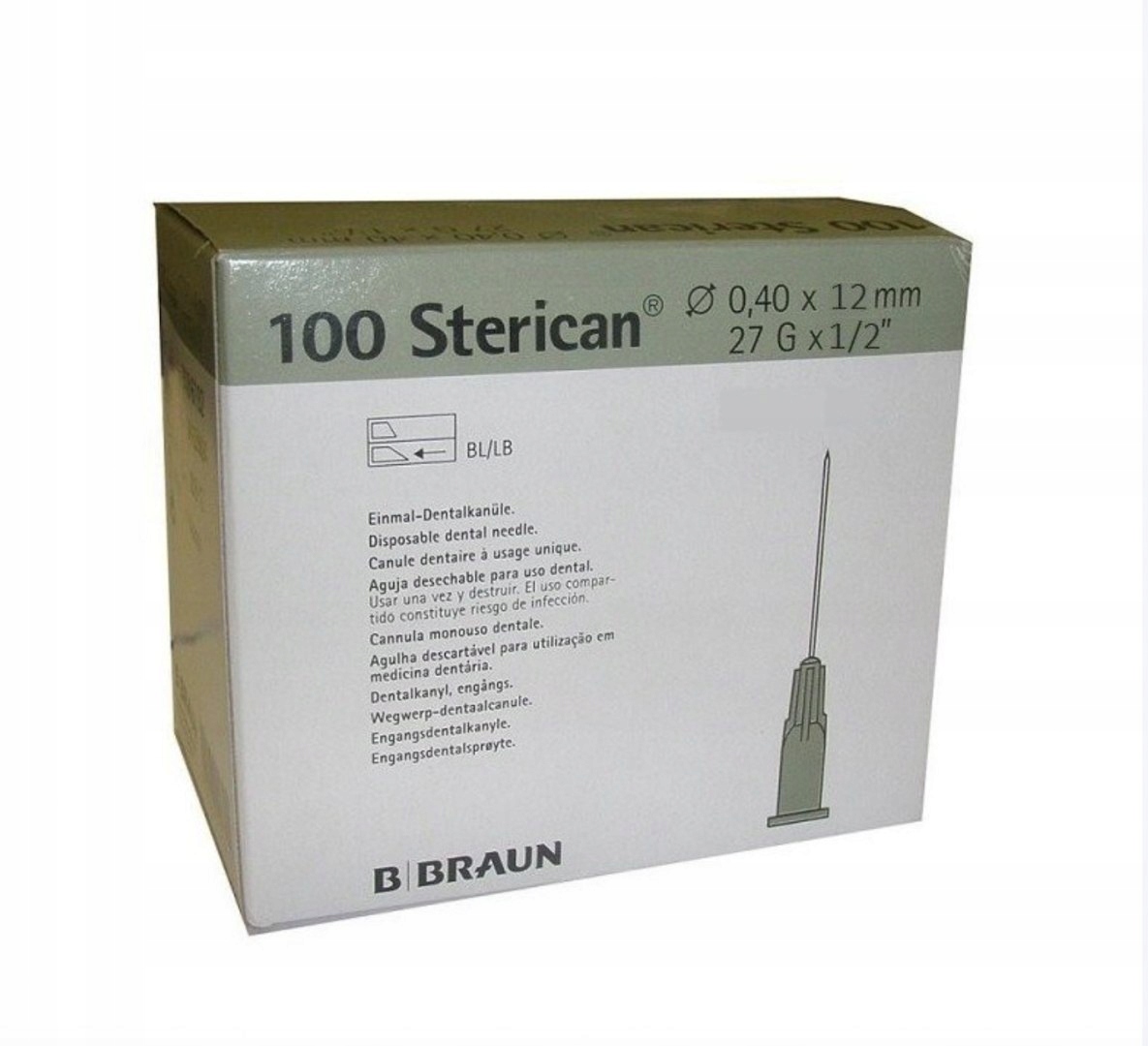 

Braun Sterican Igły iniekcyjne 27G 0.4x12mm 100szt