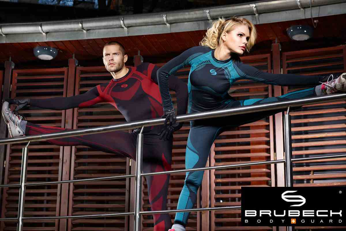 Bielizna termoaktywna męska Brubeck DRY Komplet S Płeć mężczyzna