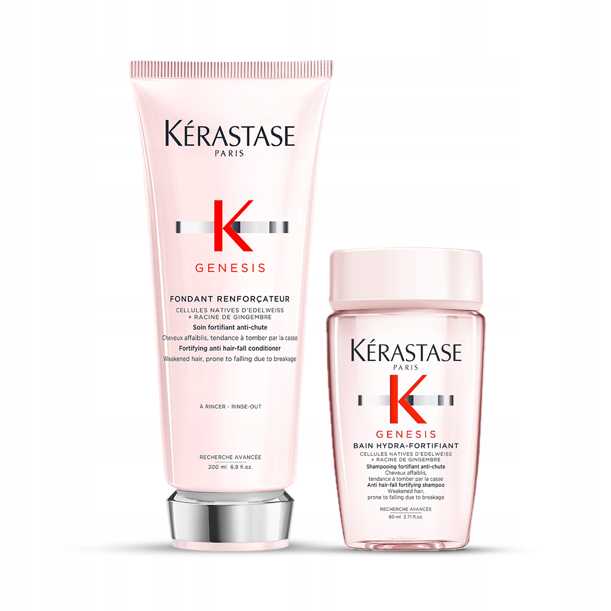 Kérastase Genesis Zestaw Przeciw Wypadaniu Włosów Odżywka Mini Szampon