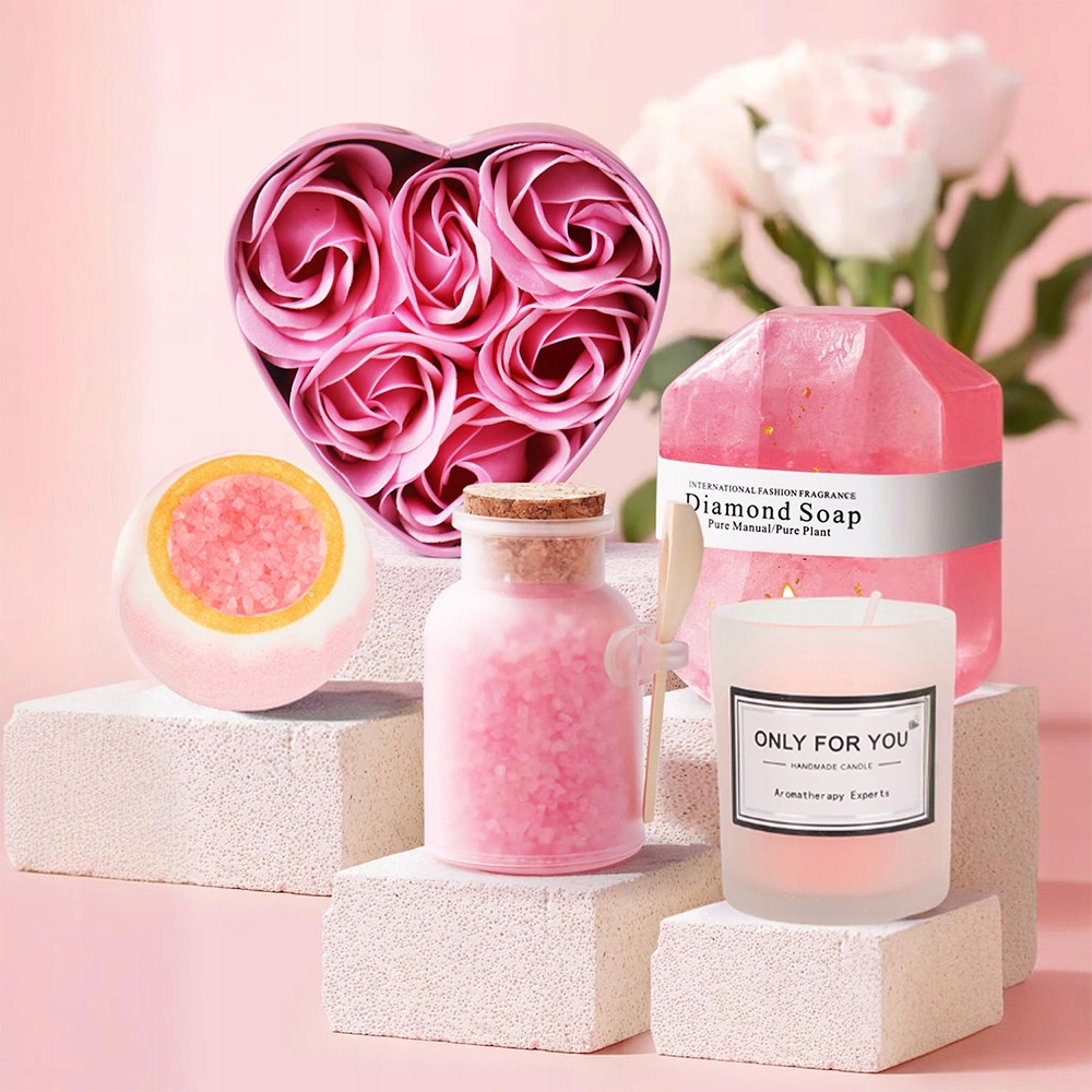 Dárková Sada Dárek pro ženu k narozeninám, domácí lázeňská péče