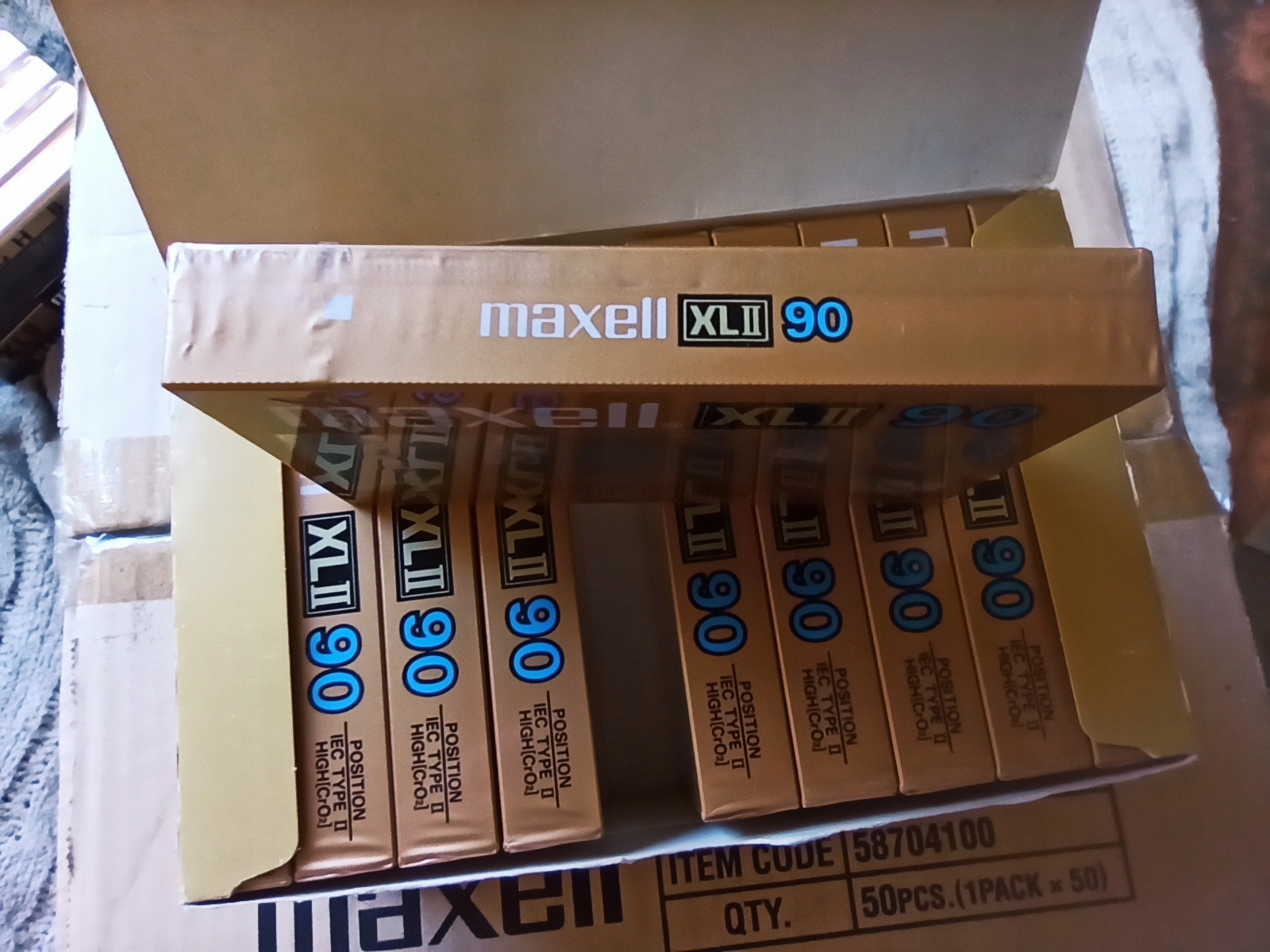 Maxell XLII 90 1985r. 1szt, Marka Maxell