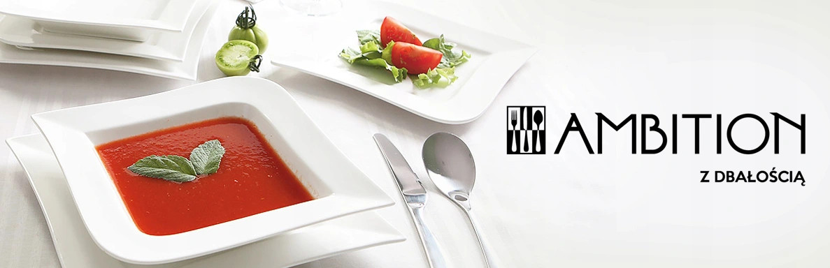 Ambition Komplet zestaw sztućców COMO 24el. 6os. Linia COMO