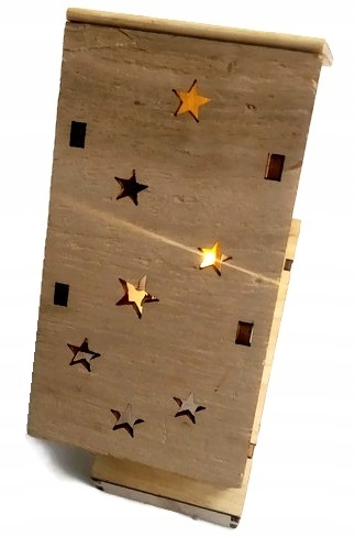 LATARENKA ŚWIĄTECZNA LED LAMPION NA ŚWIĘTA MIKOŁAJ Kod producenta MIKOŁAJ ŚWIECZNIK NA CHOINKĘ