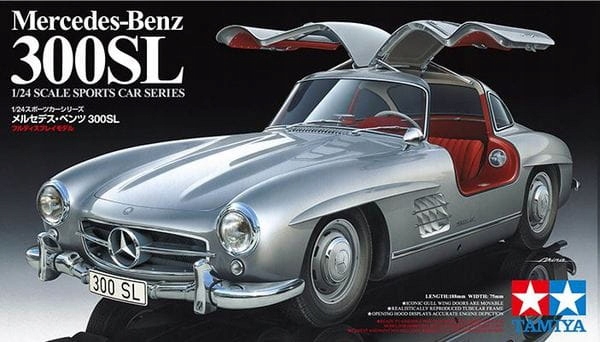 Tamiya 24338 Mercedes-Benz 300 Sl Car Scale 1/24 Hobby Plastic Kit New
