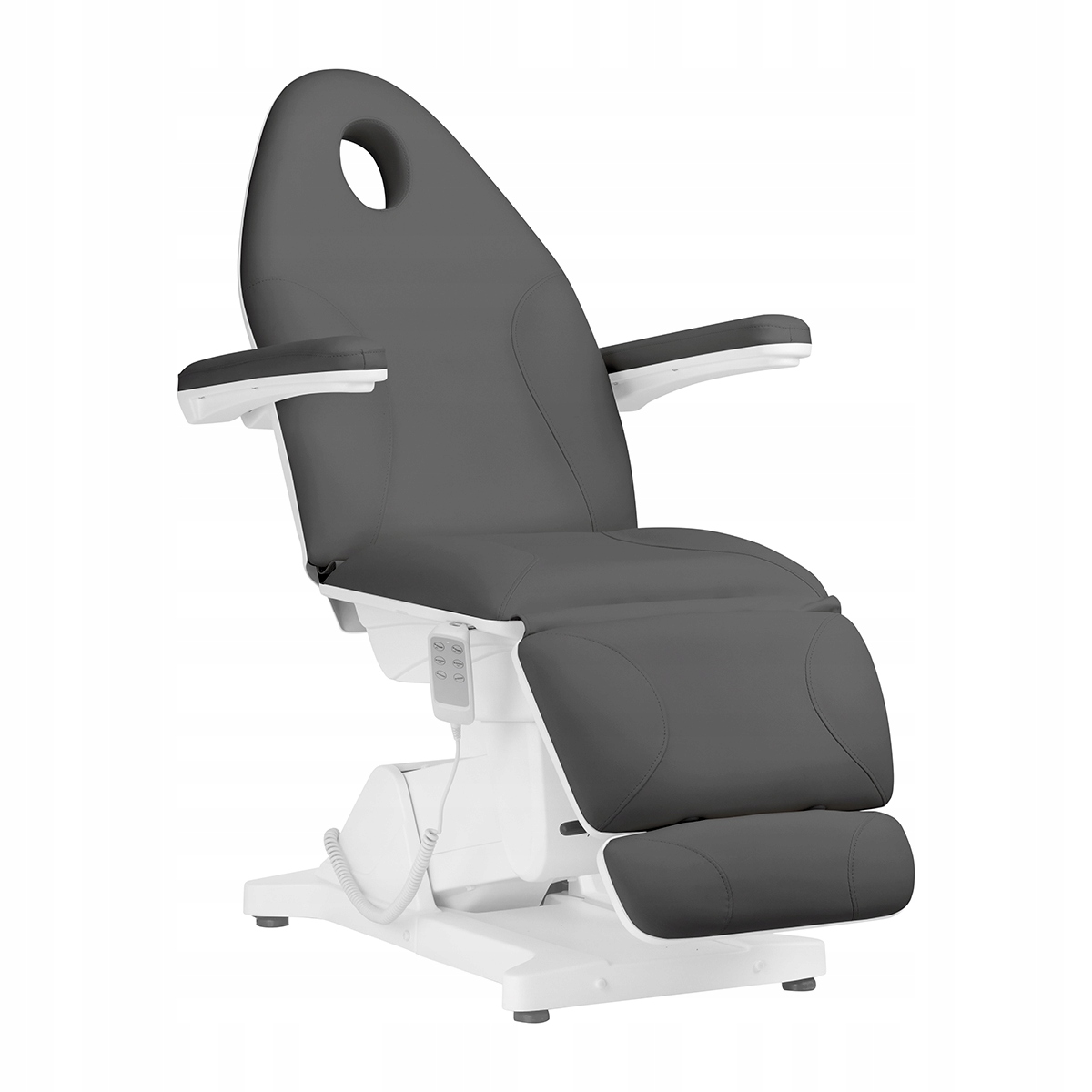 Elektrické kosmetické křeslo Sillon Basic 3, silné, šedé