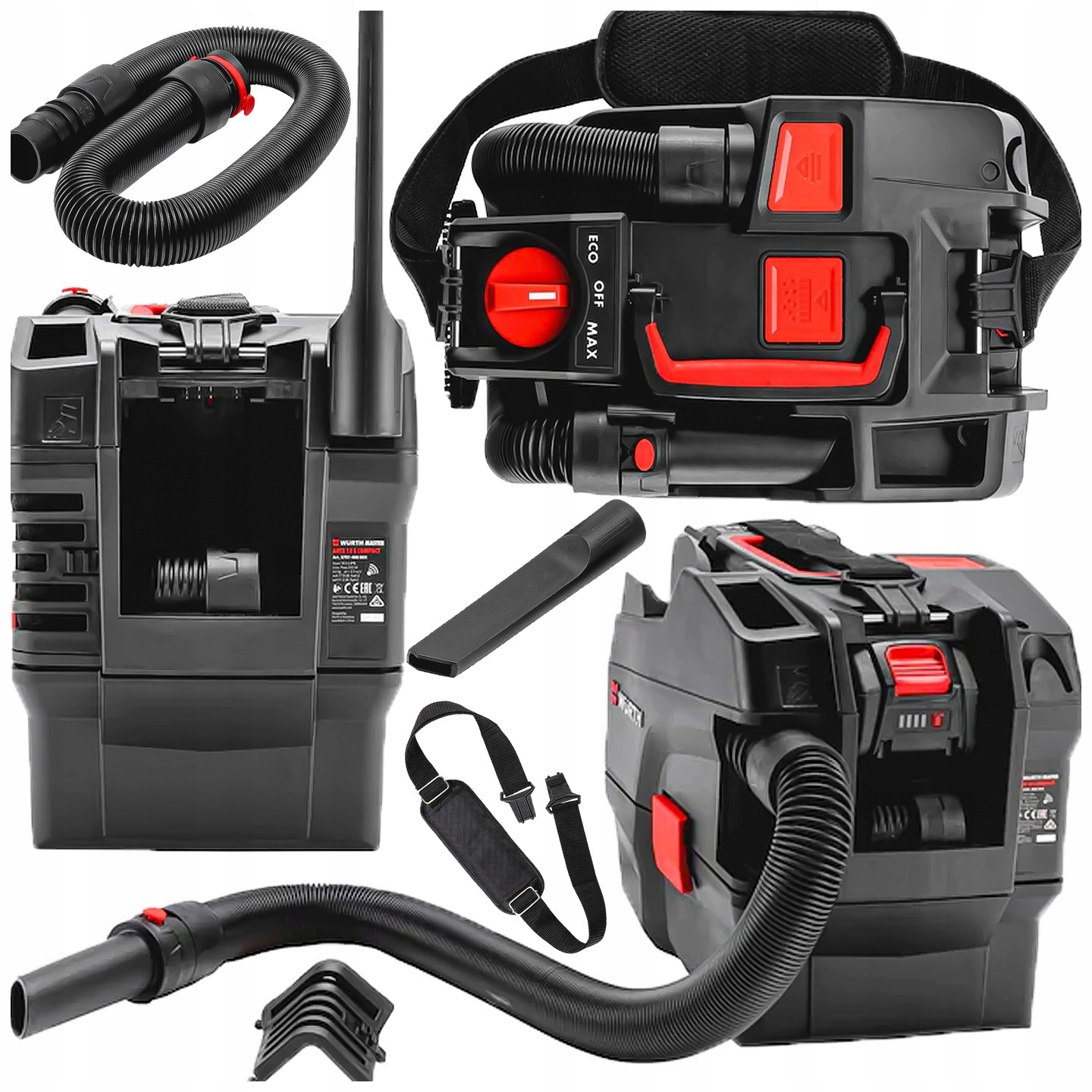 Vysavač Pro Suchý Provoz 900 W Wurth