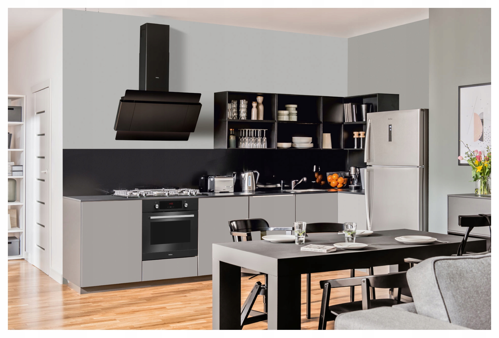 Zestaw AMICA EB7541DB + AMMF20M1B + OKC624S Marka Amica