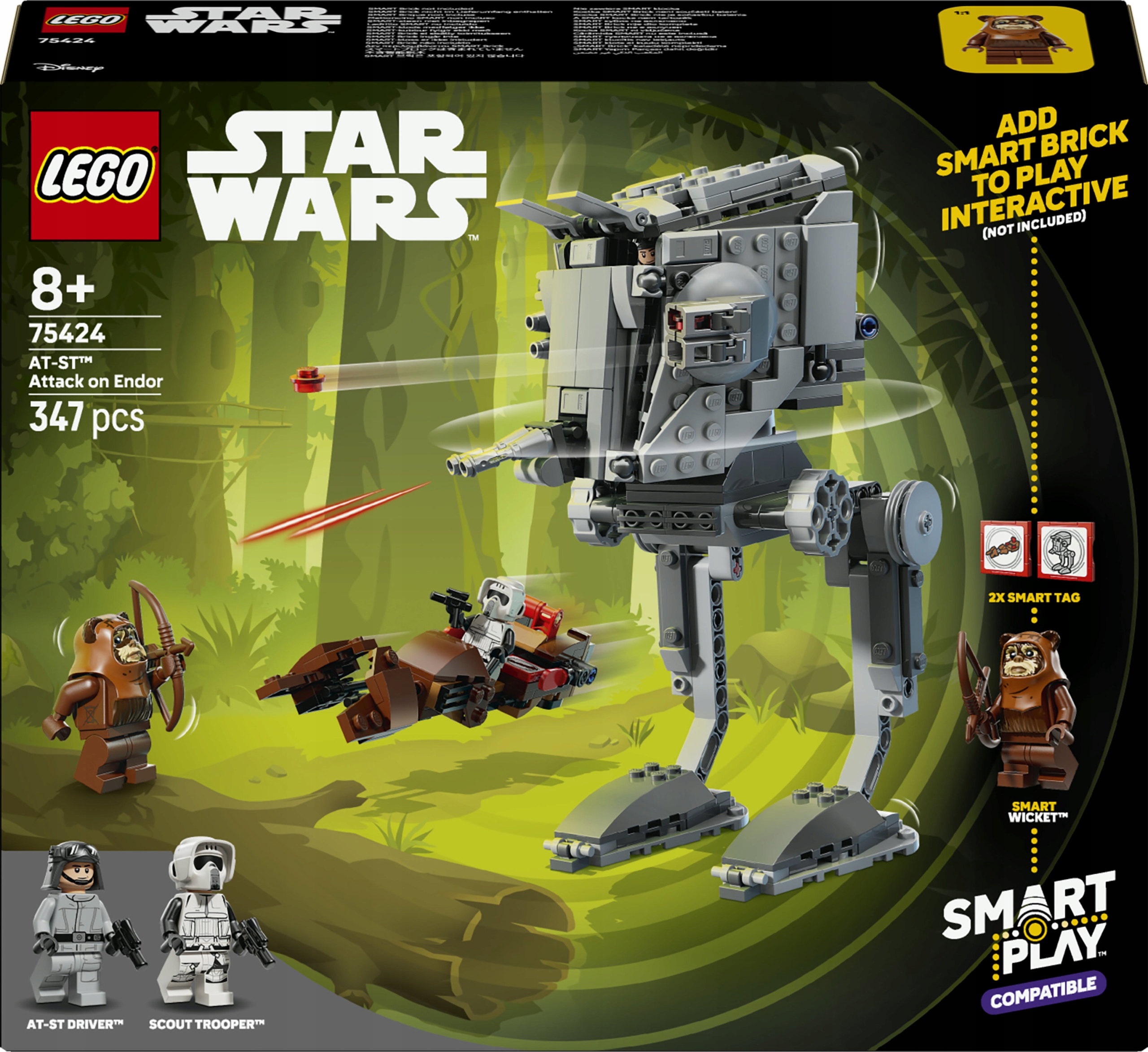 Lego Star Wars 75424 Lego Star Wars 75424 Smart Play Atak At-st na Endor
