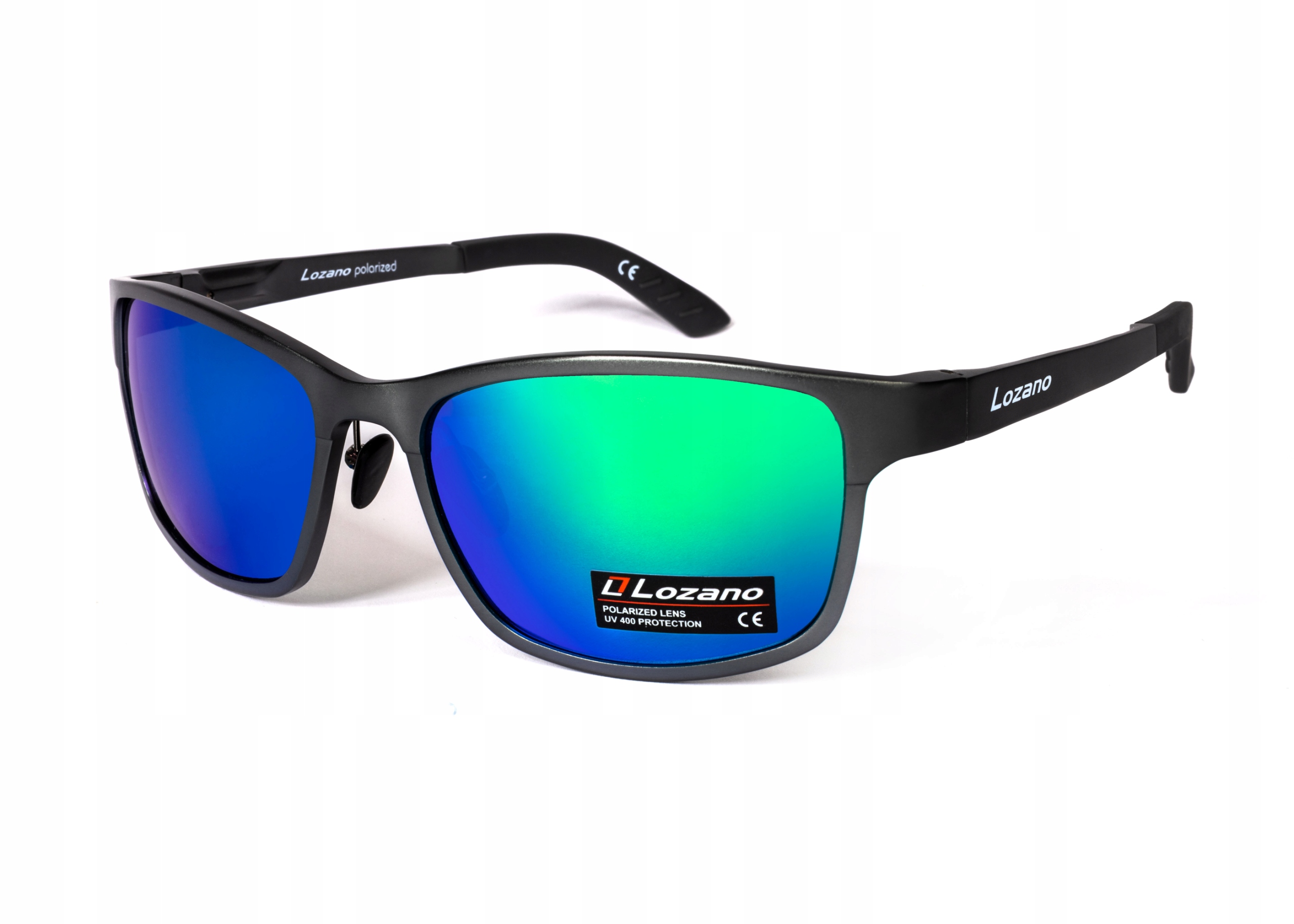 Męskie Okulary Aluminium Lustrzanki Wędkarskie Polaryzacja Auta Słoneczne