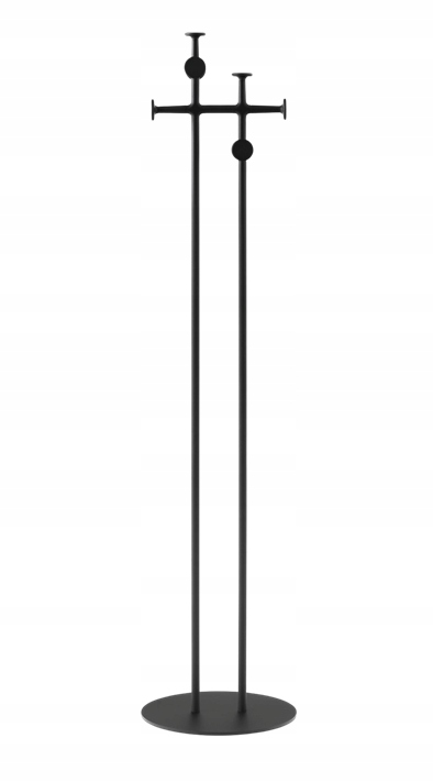 Audo Afteroom Voľne stojaci vešiak na oblečenie 175 cm čierny