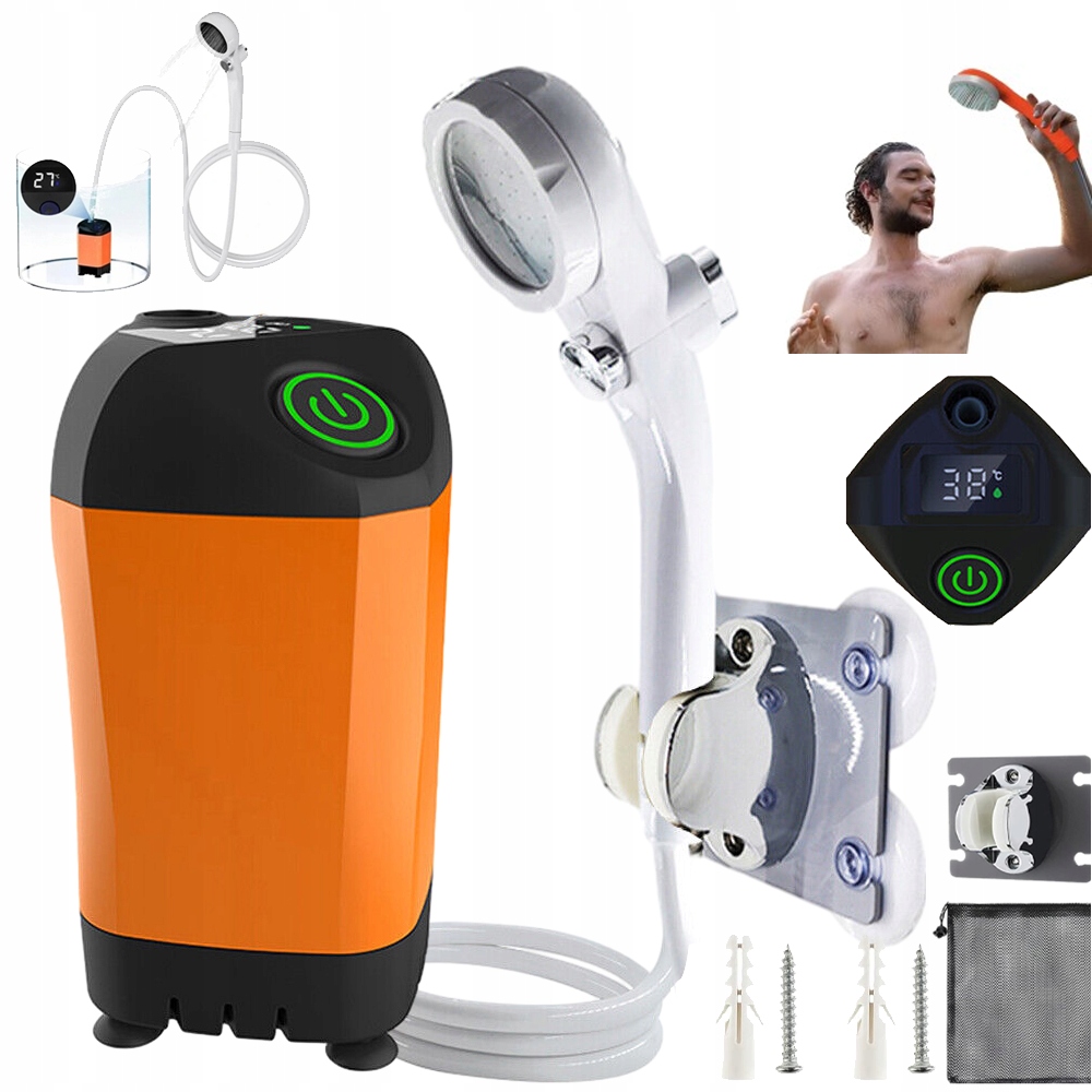 Přenosná Kempingová Sprcha Elektrická Venkovní Sprcha Pro Zahradu