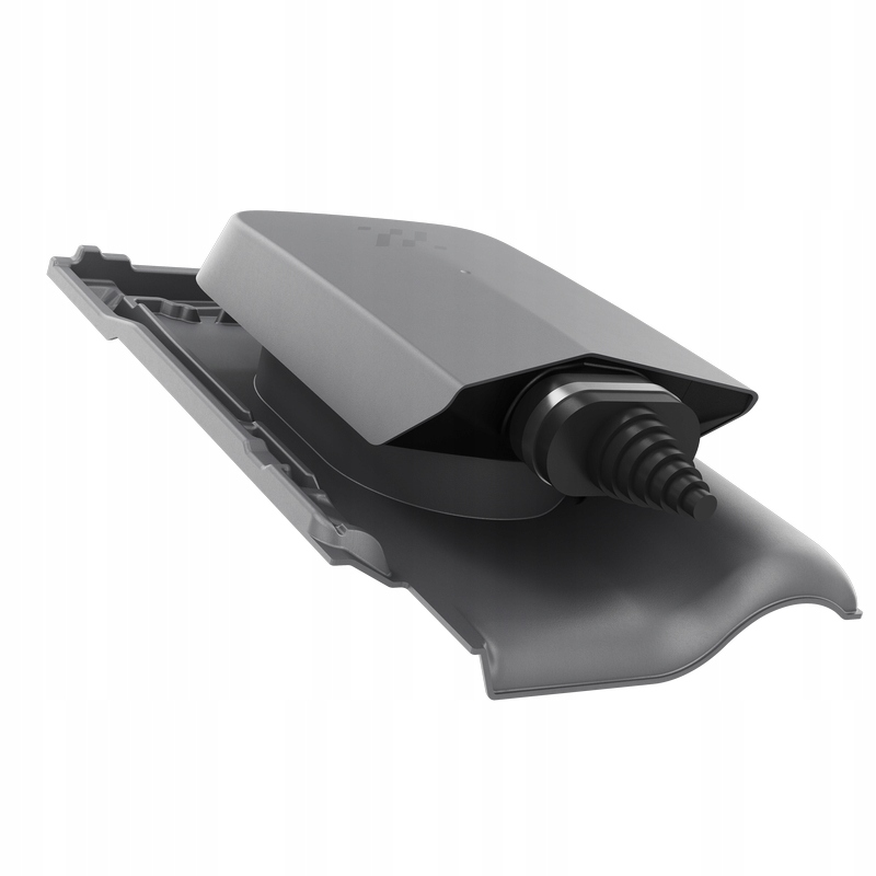 Solární střešní průchod solárních kabelů Creaton Titania Břidlice Angoba