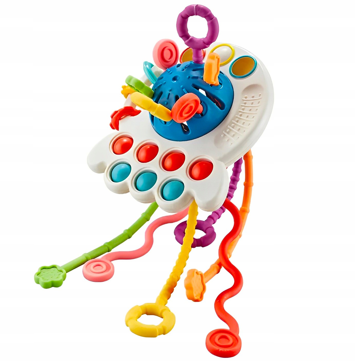 ZABAWKA SENSORYCZNA GRYZAK GRZECHOTKA MONTESSORI EAN (GTIN) 5904158134059