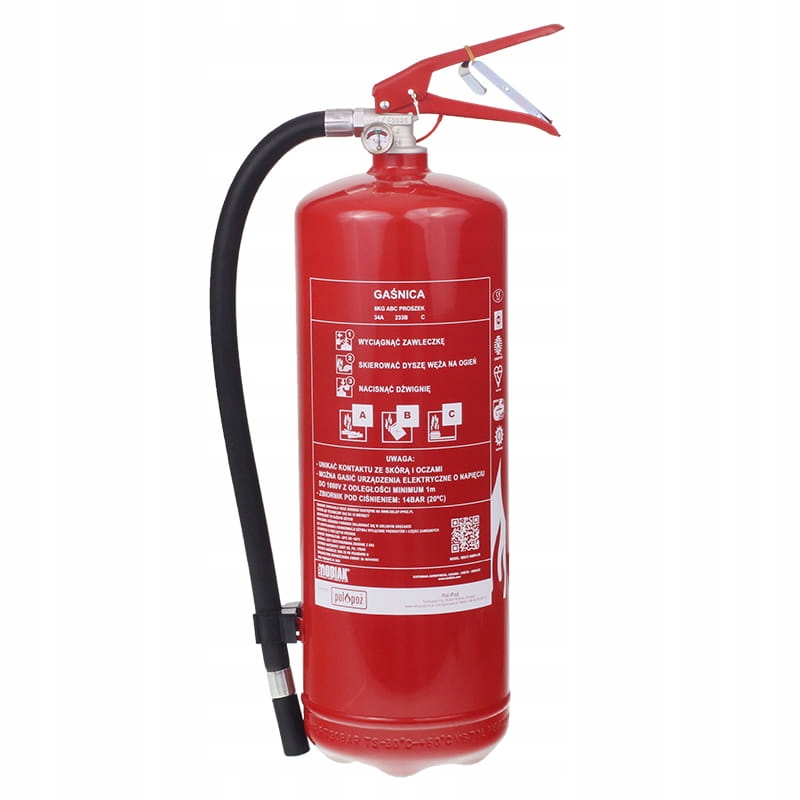 Hasicí Přístroj 6 kg držák – typ Abc, homologace GP6xABC.