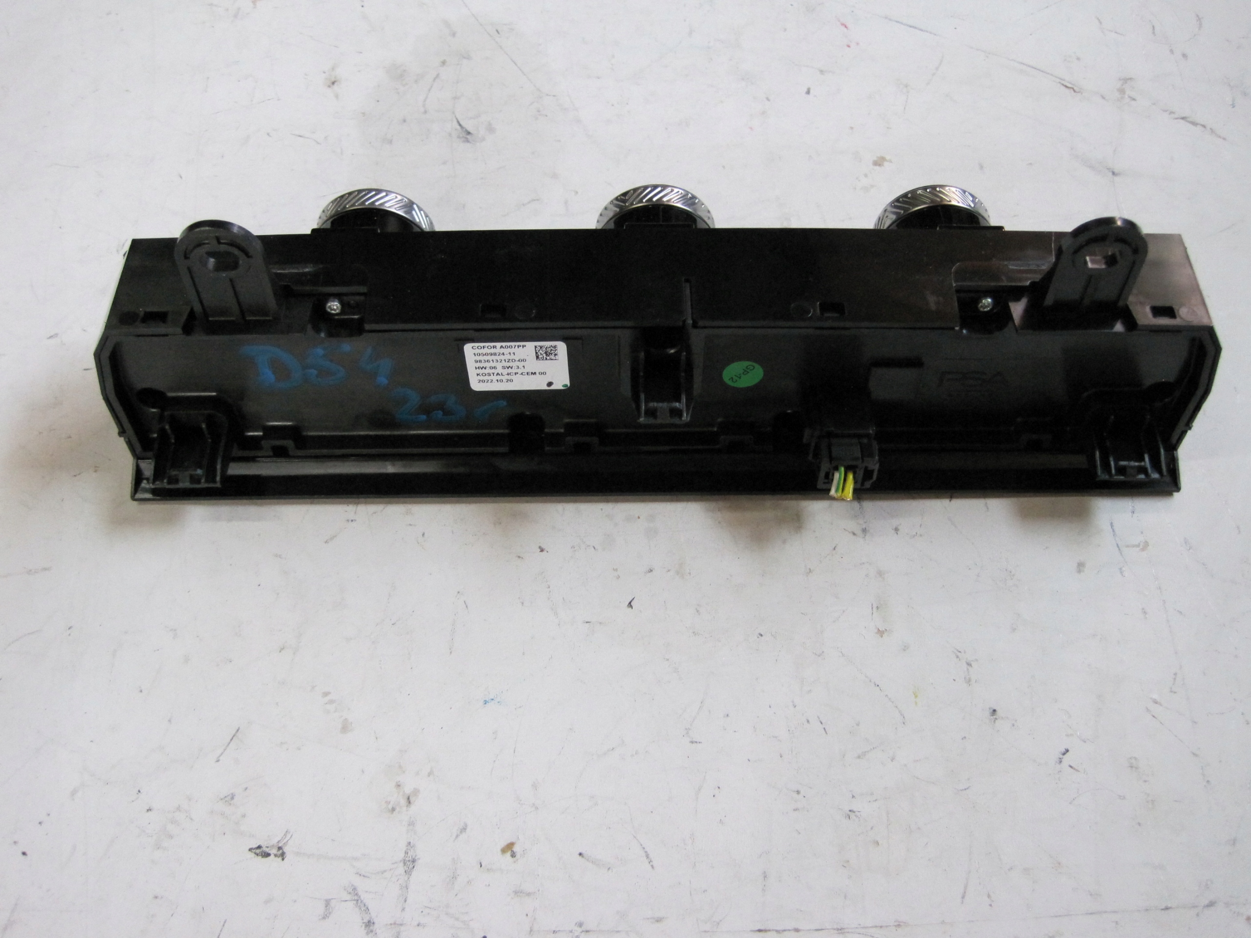 UNITE COMMANDE CLIMA CITROEN DS4 II 98361321ZD