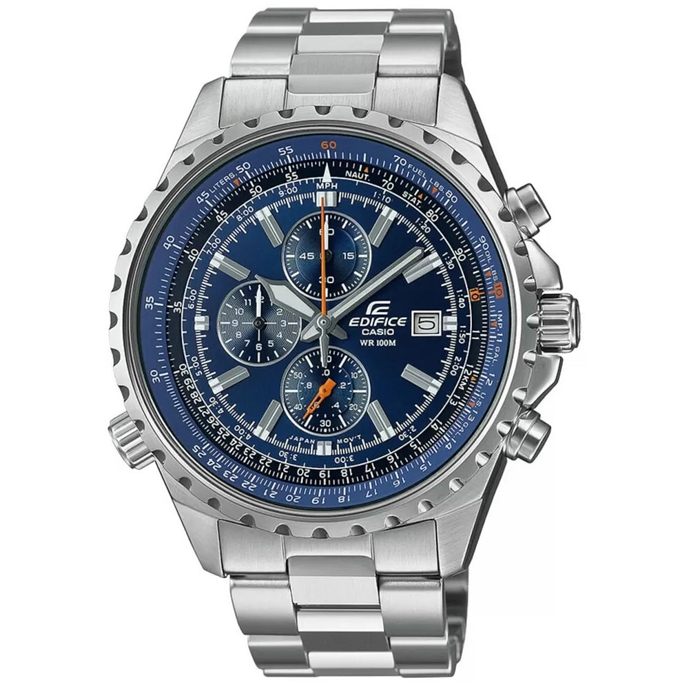 Casio Edifice EF-527D-2AVUEF 100m Stříbrné
