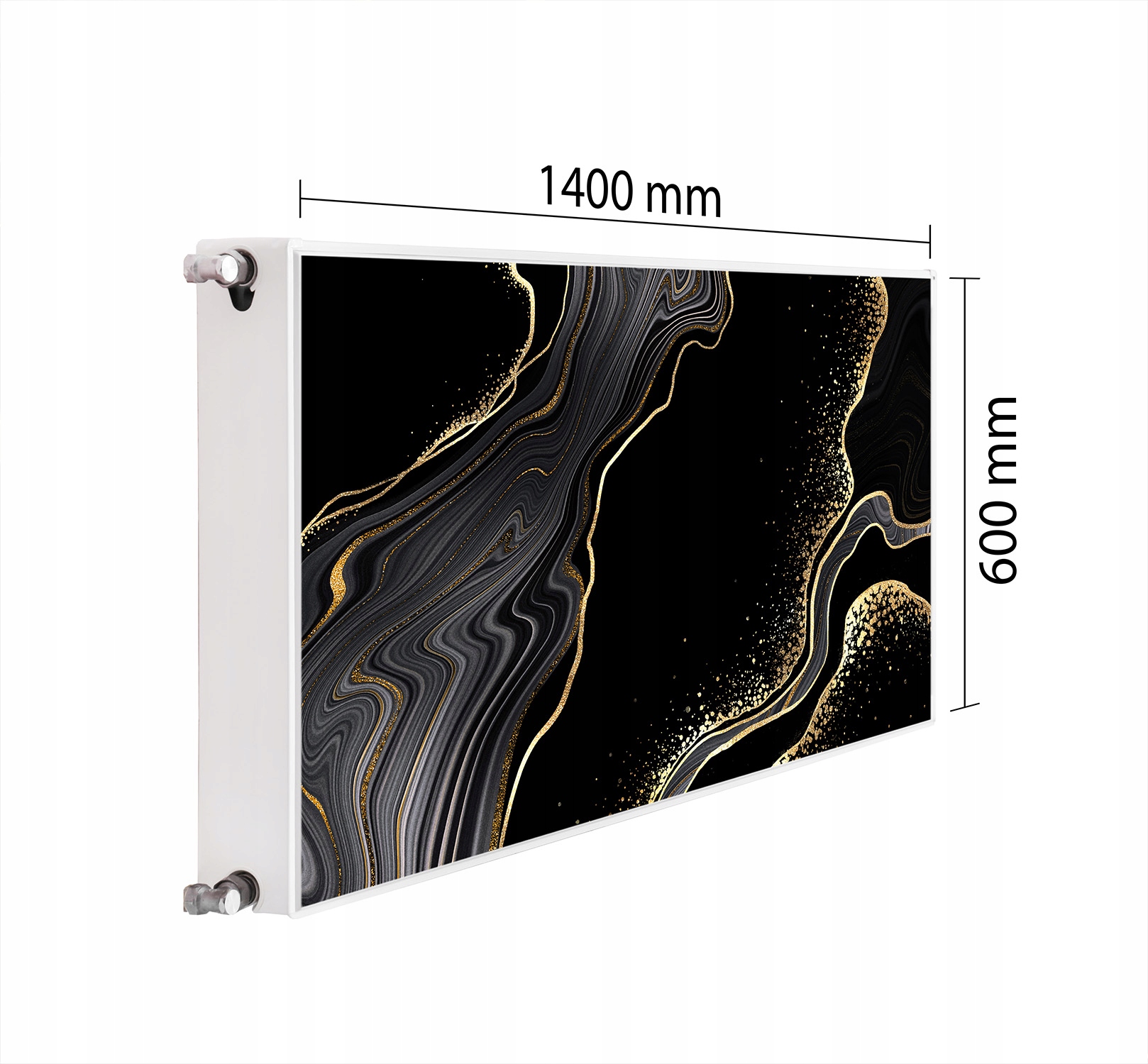 Magnetická Maska Na Radiátor 140x60 Mramorová Podložka Magnet