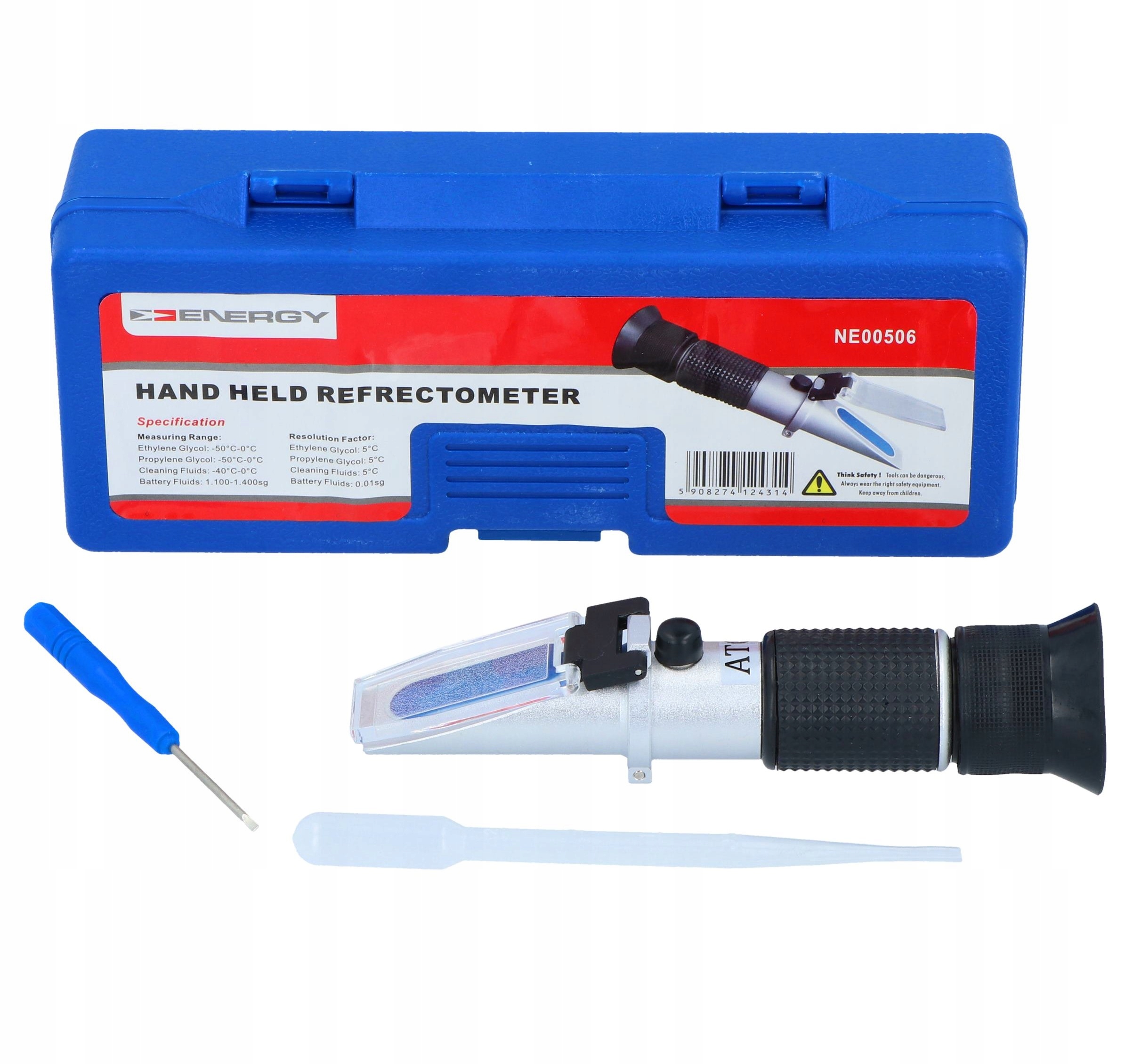 ЕНЕРГЕТИЧНИЙ ТЕСТЕР ОХОЛОДЖУЮЧОЇ РІДИНИ NE00506