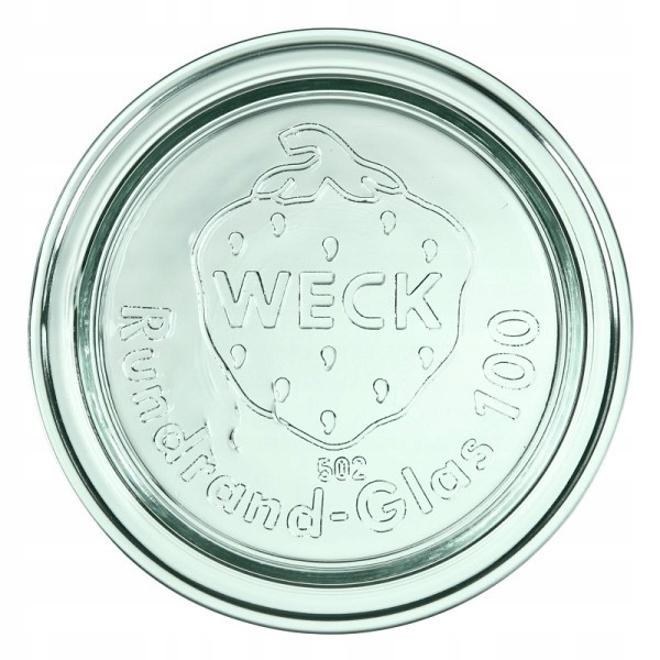 

Weck Pokrywa szklana 100mm x 6el Oryginał Germany