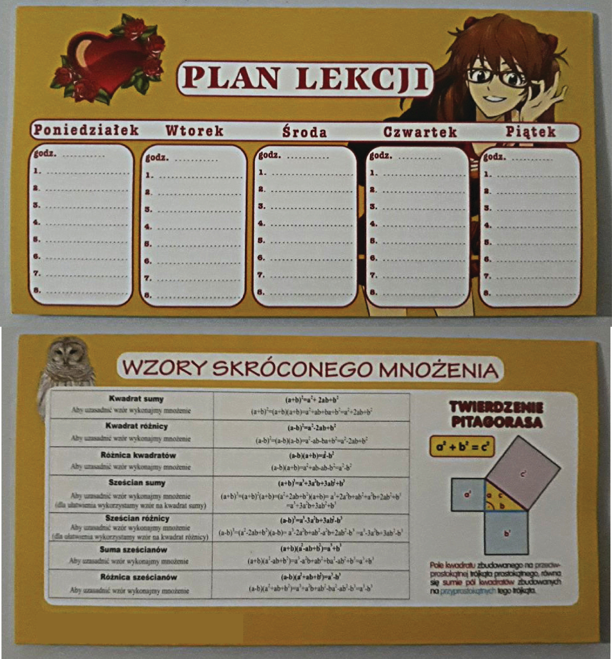 PLAN LEKCJI STOJĄCY A5