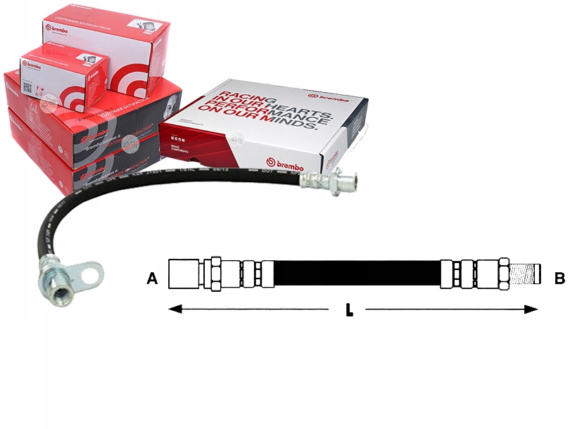 Brembo T 50 020 тормозной шланг