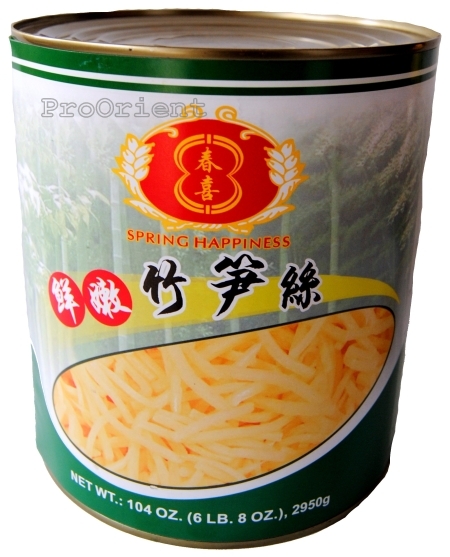 

Pędy Bambusa Nitki 2950g Gastronomiczna Puszka Sh
