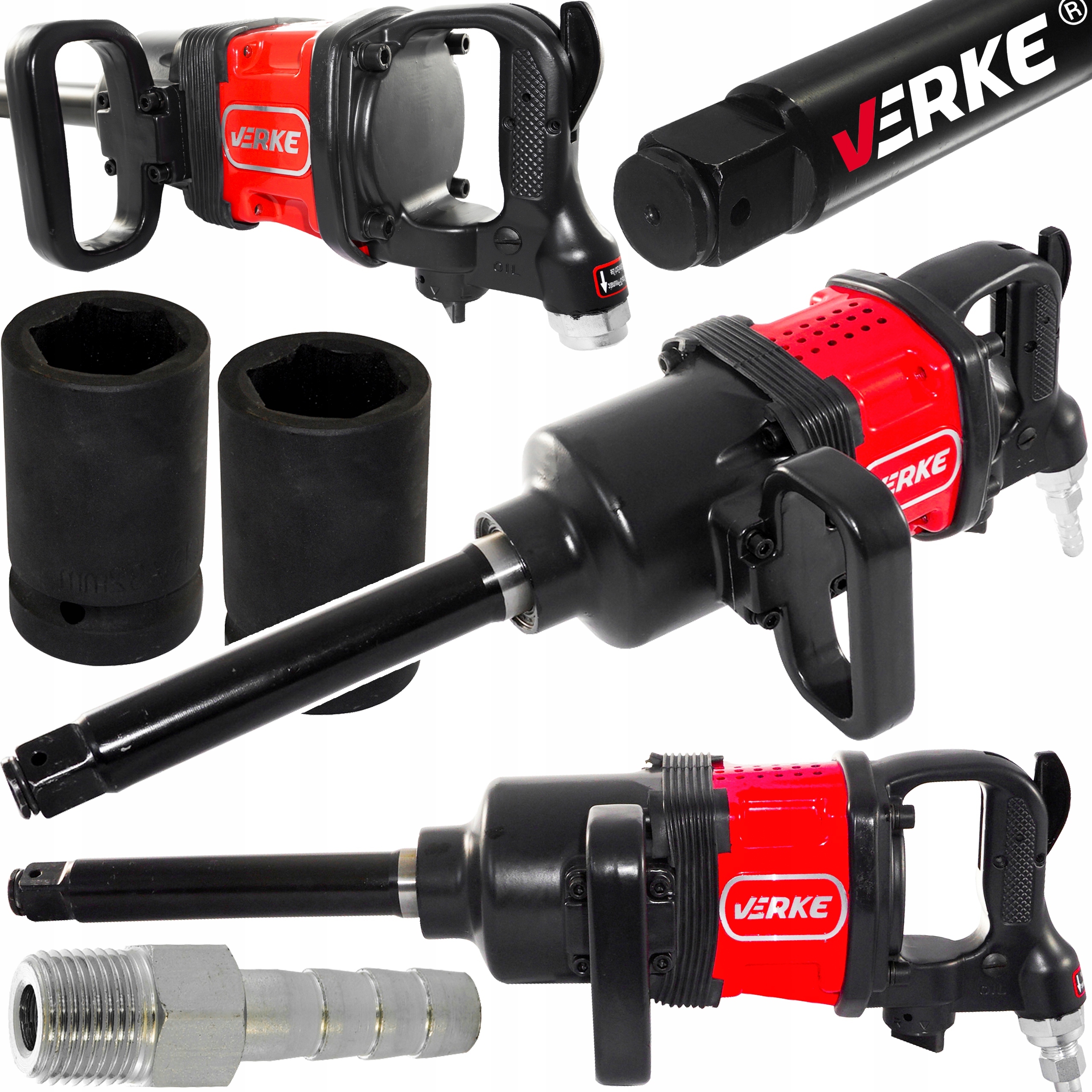 KLUCZ UDAROWY PNEUMATYCZNY DO KÓŁ TIRA 1CAL 4800NM