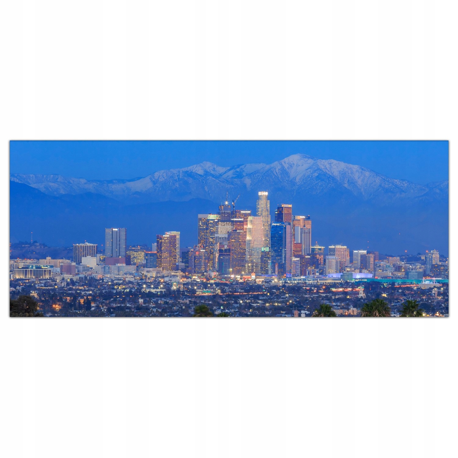 

Obraz Szklany Foto-obraz Los Angeles Noc 125x50