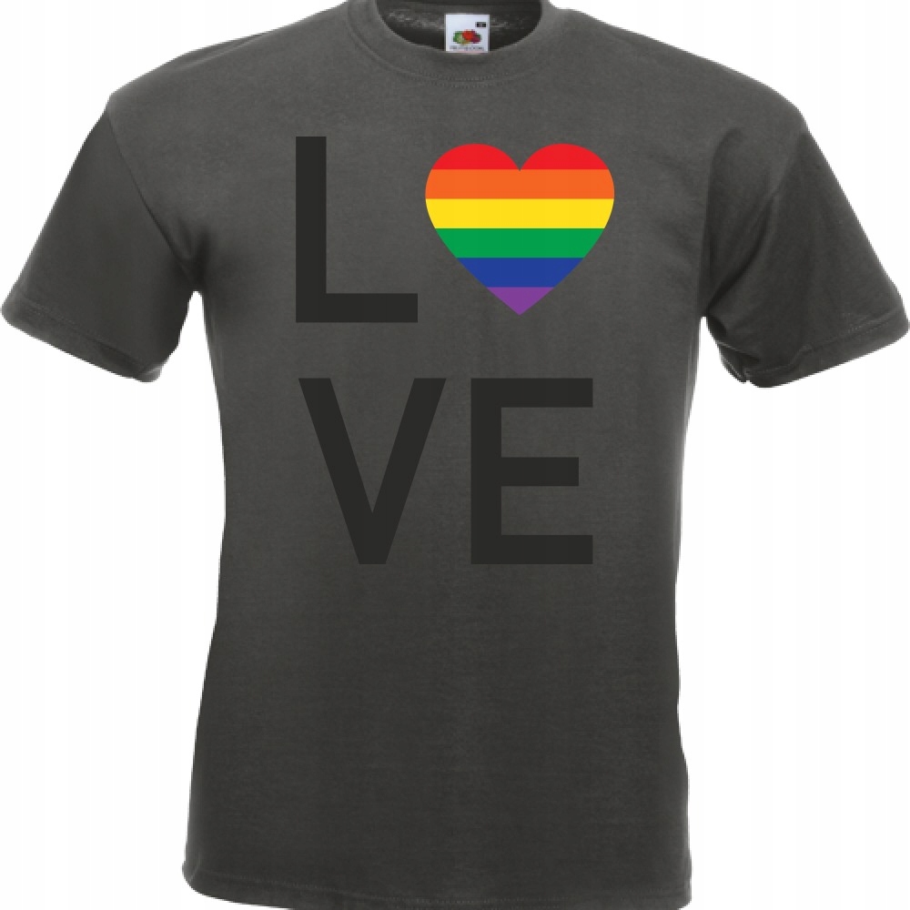 

Koszulka Lgbt marsz równości XL grafitowa