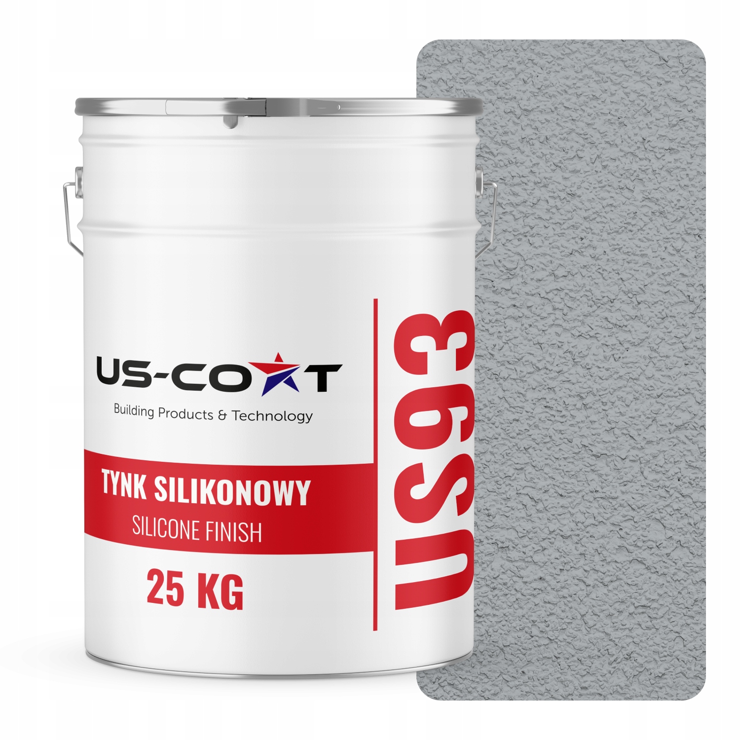 Silikonová Omítka Šedomodrá Světlá F253 25 Kg Beránek Granulace 1.5 mm