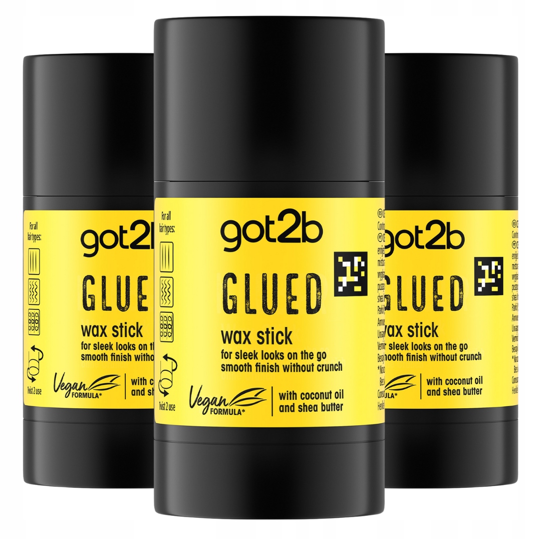 got2b Wax Stick Glued Vosk Expresní styling 50g Sada 3 Kusů
